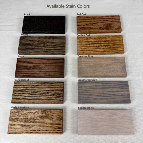 Available Stain Colors
