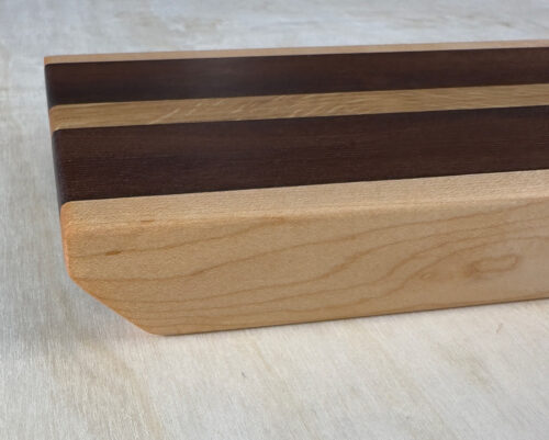 Ash and maple serving board