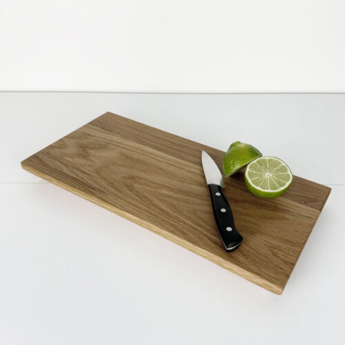 White oak serving board