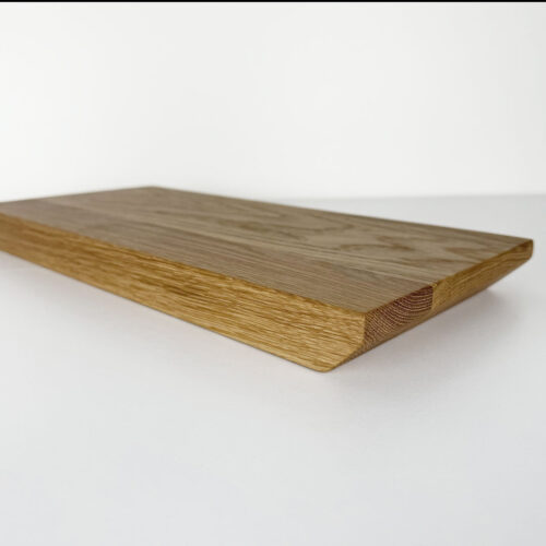 White oak serving board